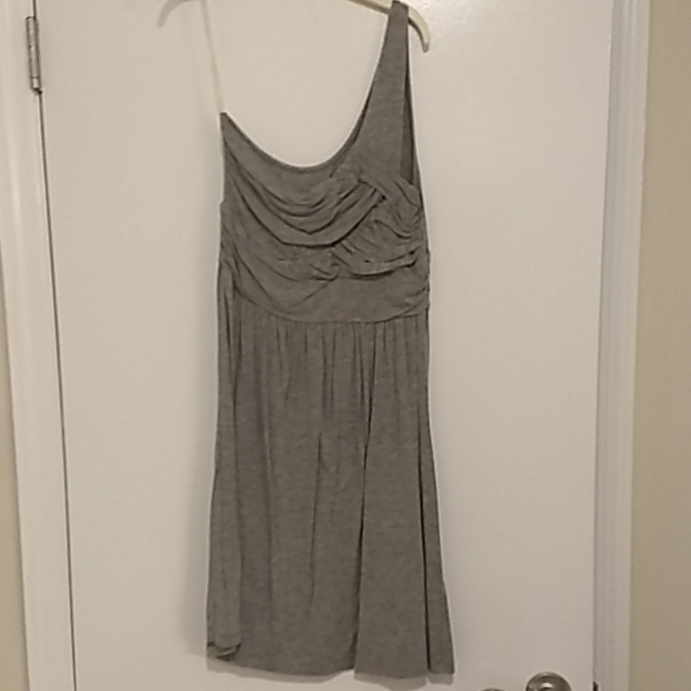 One shoulder dress